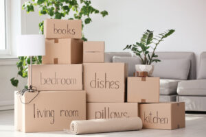 moving boxes, North Charlotte moving assistance